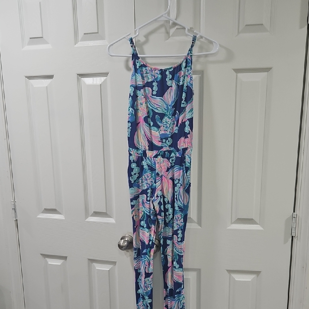 Lilly Pulitzer Kids One Piece in Blue and Pink